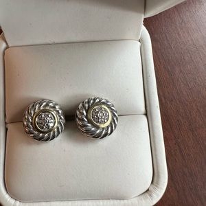 David Yurman Cookie  Cutter Earrings